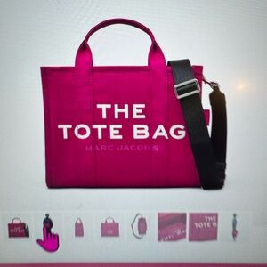 NWT Marc Jacobs Medium Tote Lipstick Pink